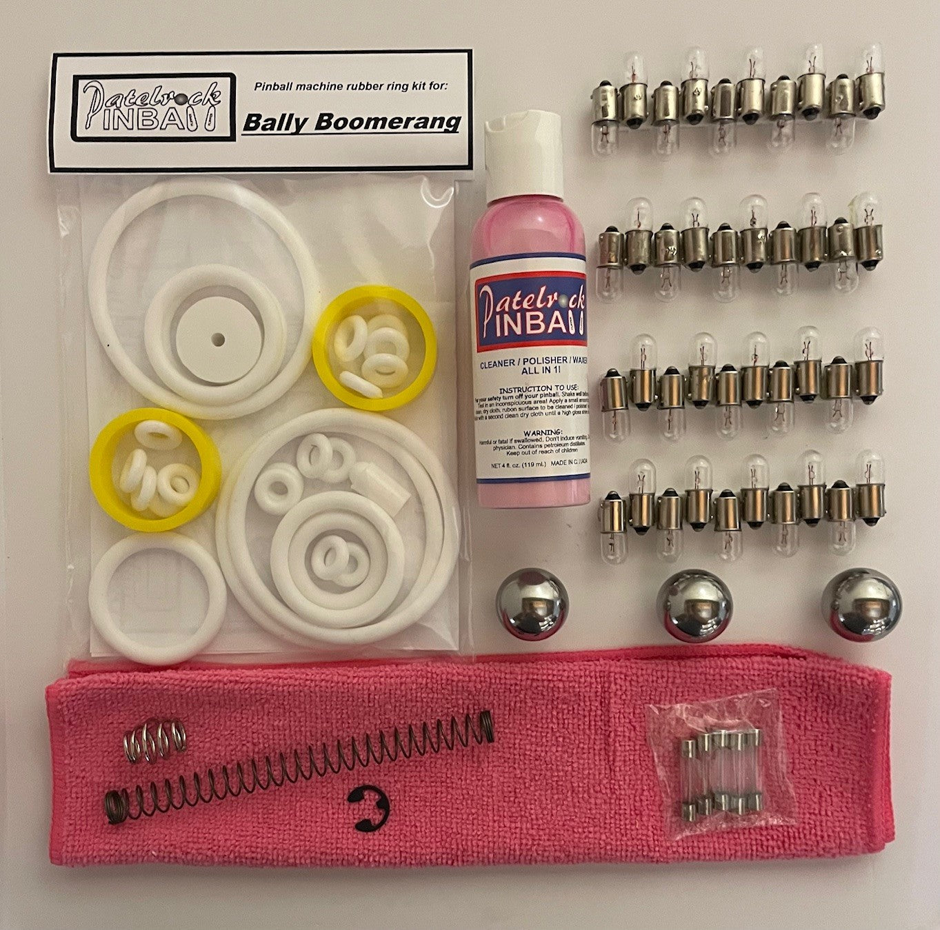 Bally Boomerang Pinball Machine Maintenance Kit