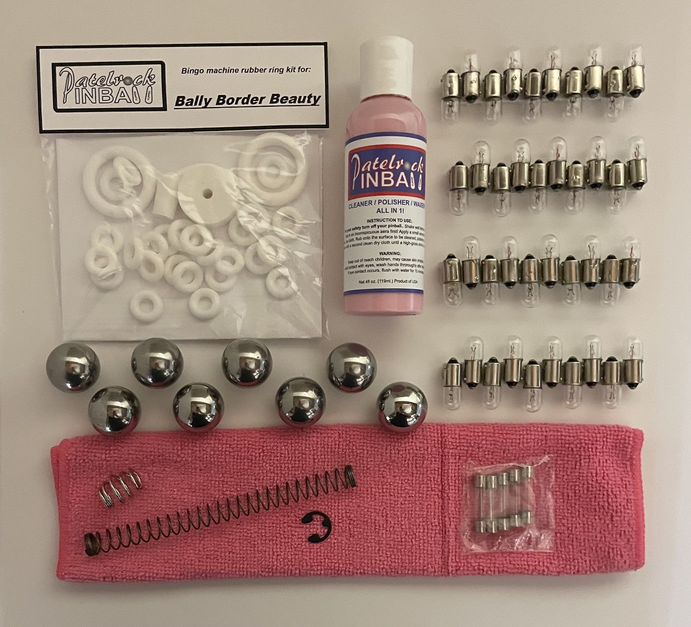 Bally Border Beauty Bingo Machine Maintenance Kit