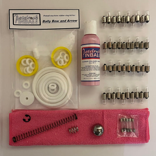 Bally Bow and Arrow Pinball Machine Maintenance Kit