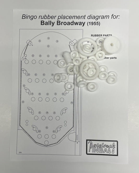 Bally Broadway (1955) Bingo Machine Maintenance Kit