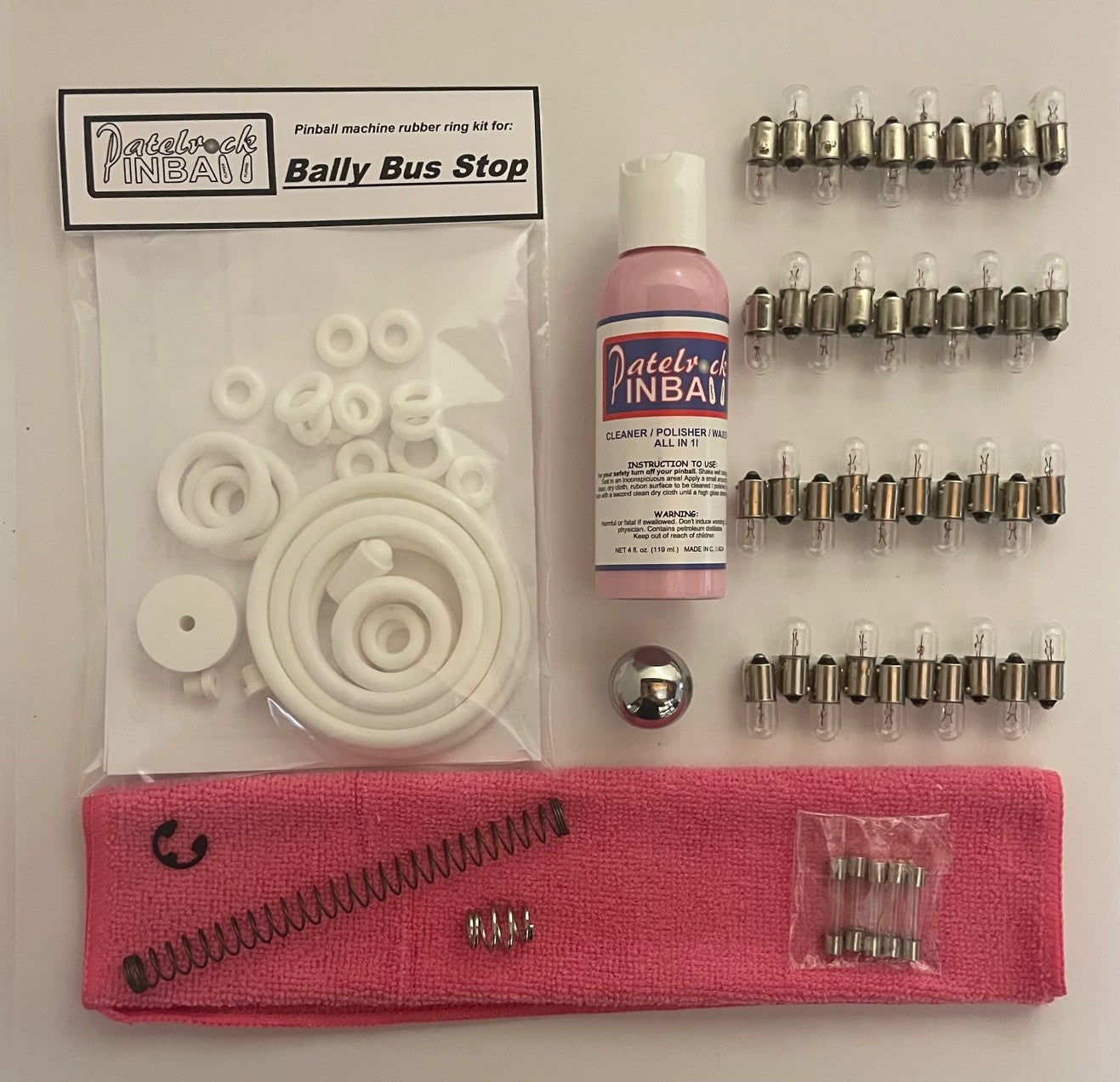 Bally Bus Stop Pinball Machine Maintenance Kit