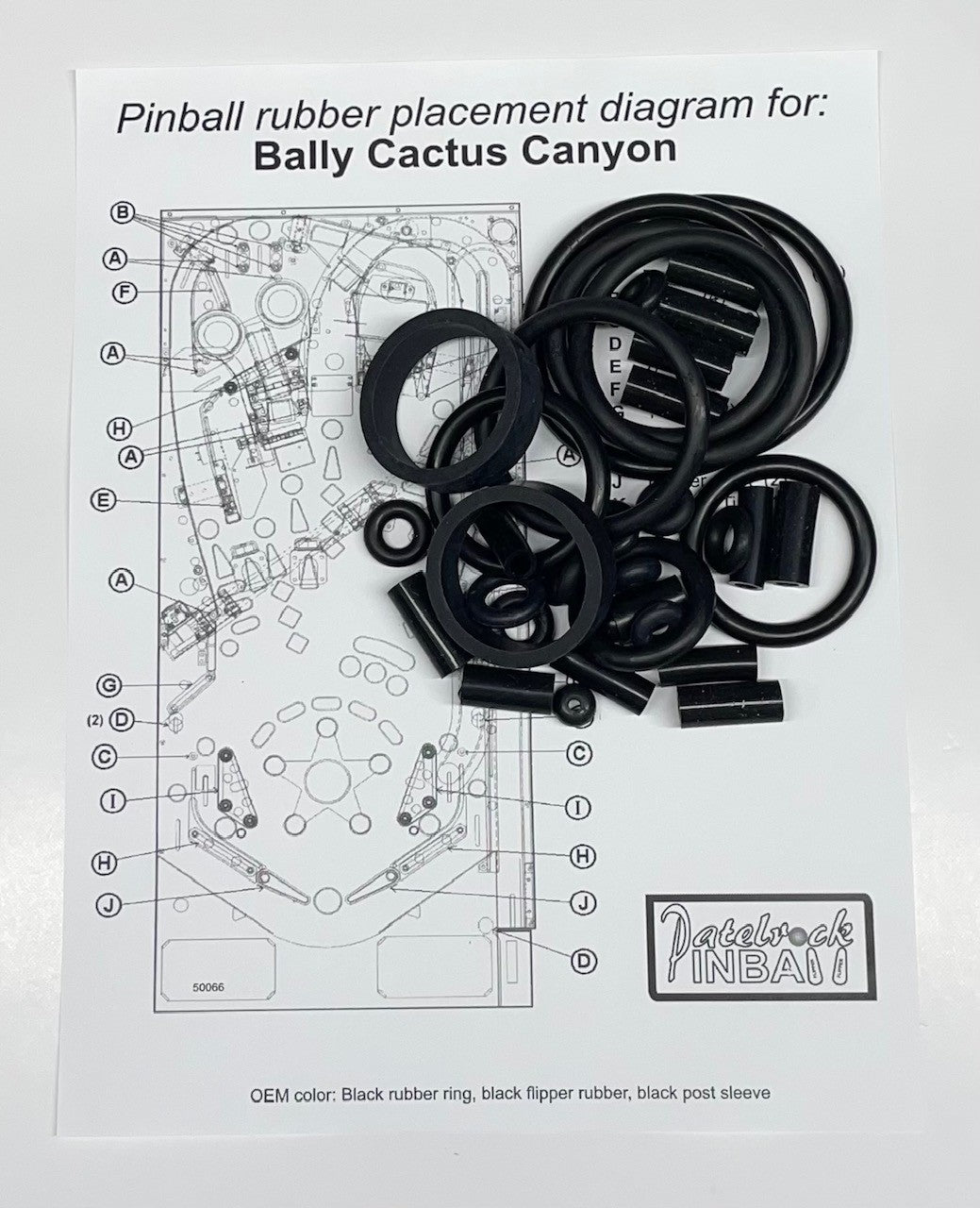 Bally Cactus Canyon Pinball Machine Maintenance Kit