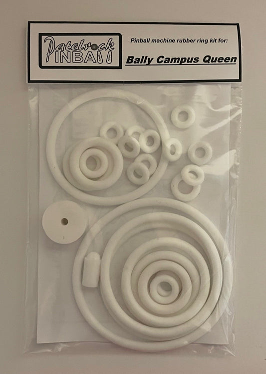 Bally Campus Queen Pinball Machine Rubber Ring Kit