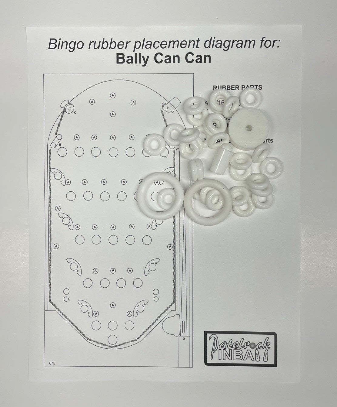 Bally Can Can Bingo Machine Maintenance Kit