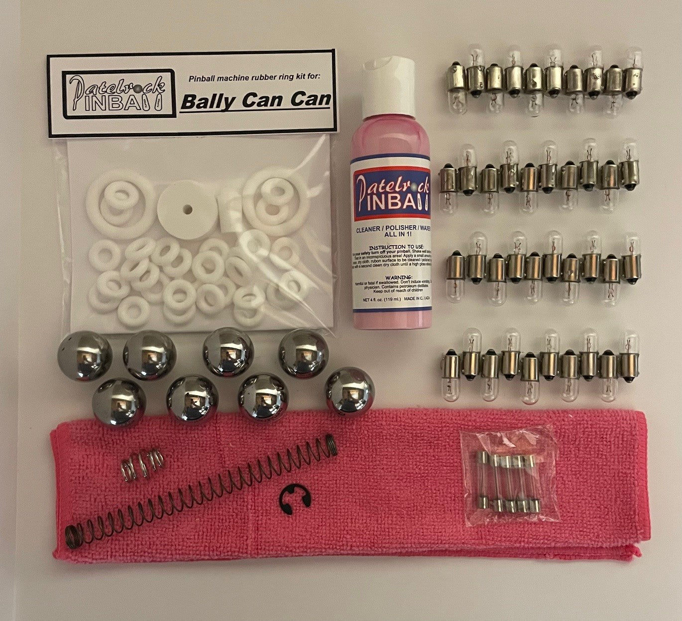 Bally Can Can Bingo Machine Maintenance Kit