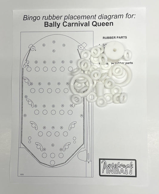 Bally Carnival Queen Bingo Machine Maintenance Kit
