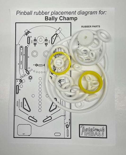 Bally Champ Pinball Machine Maintenance Kit