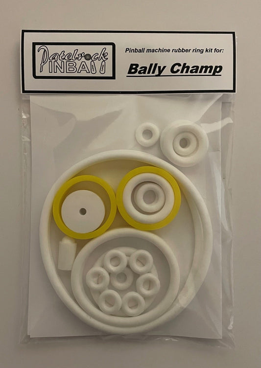 Bally Champ Pinball Machine Rubber Ring Kit