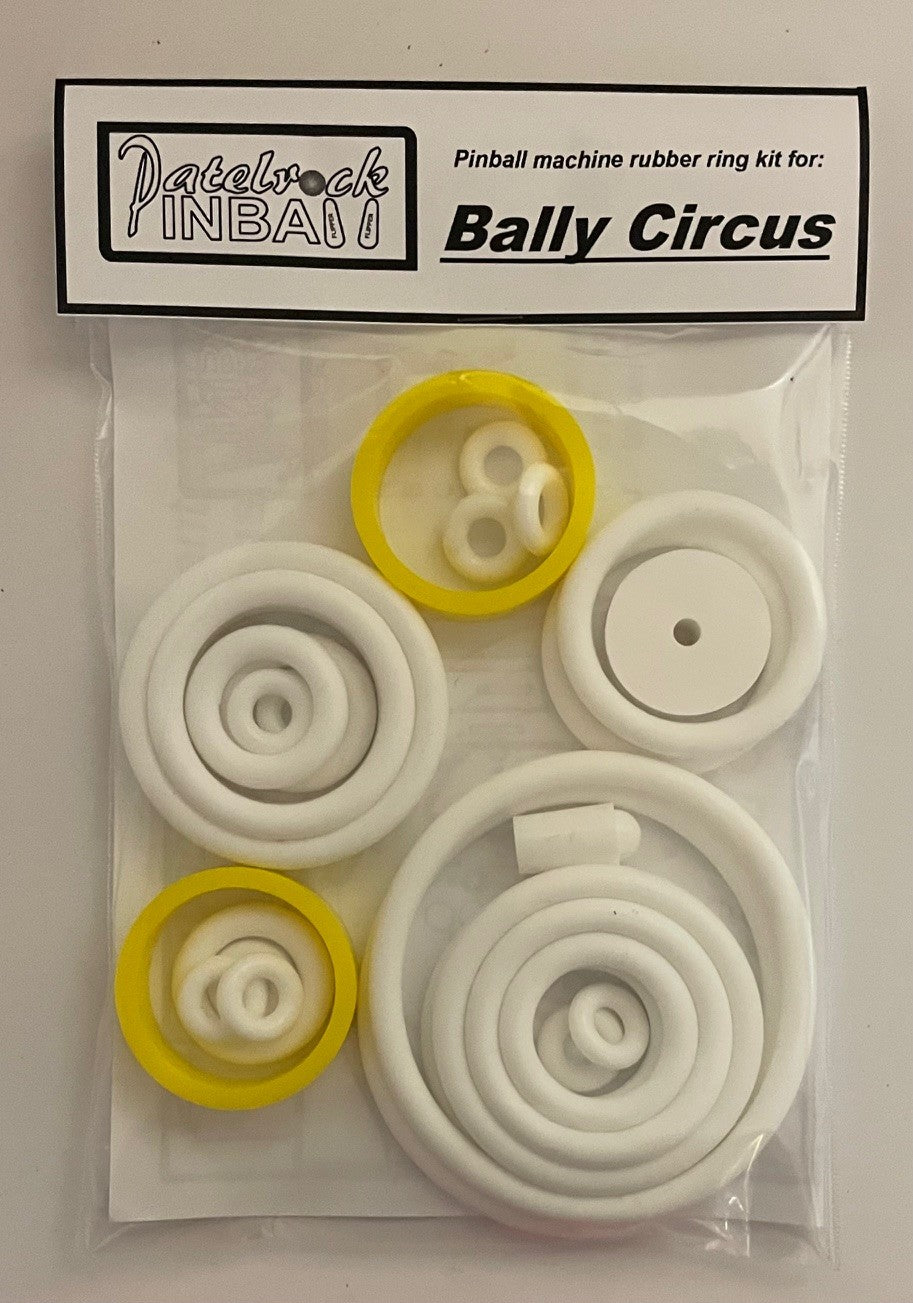 Bally Circus Pinball Machine Rubber Ring Kit