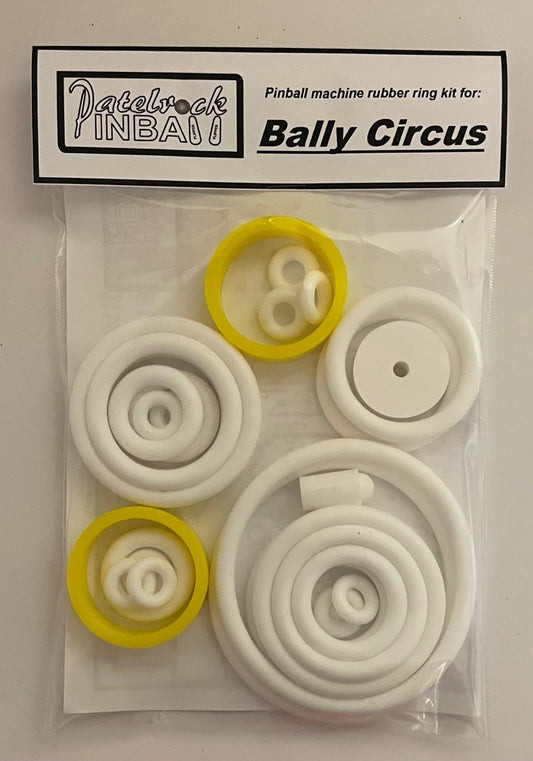 Bally Circus Pinball Machine Rubber Ring Kit