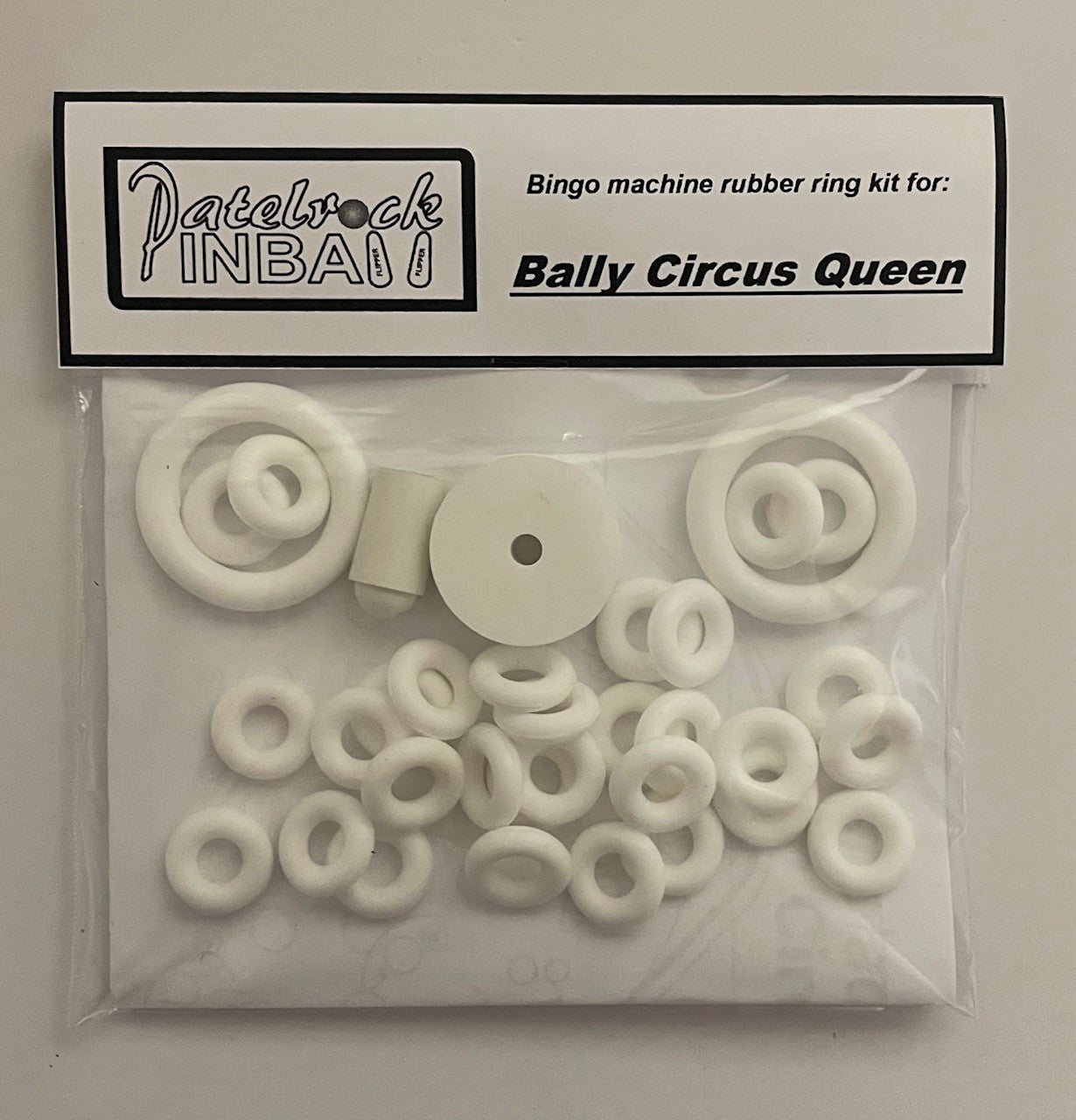 Bally Circus Queen Bingo Machine Rubber Ring Kit