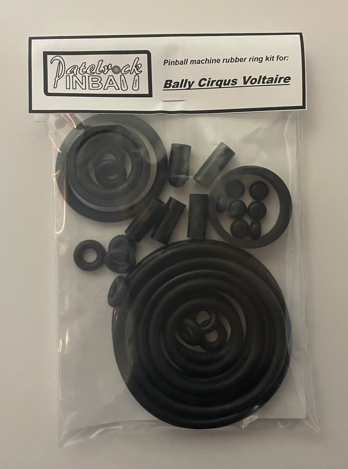 Bally Cirqus Voltaire Pinball Machine Rubber Ring Kit