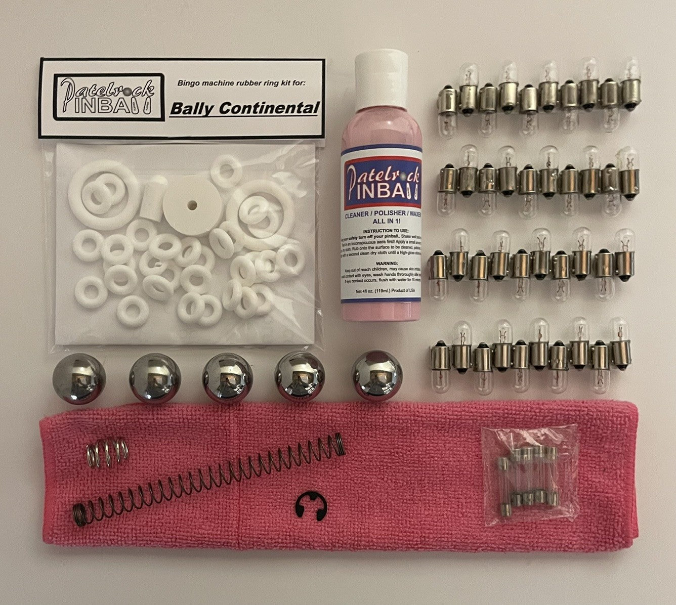 Bally Continental Bingo Machine Maintenance Kit