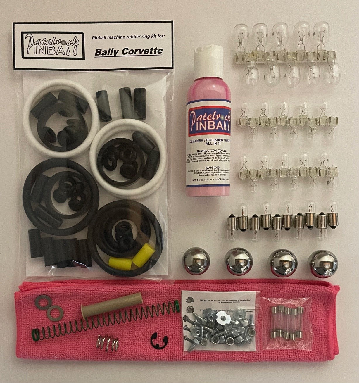 Bally Corvette Pinball Machine Maintenance Kit