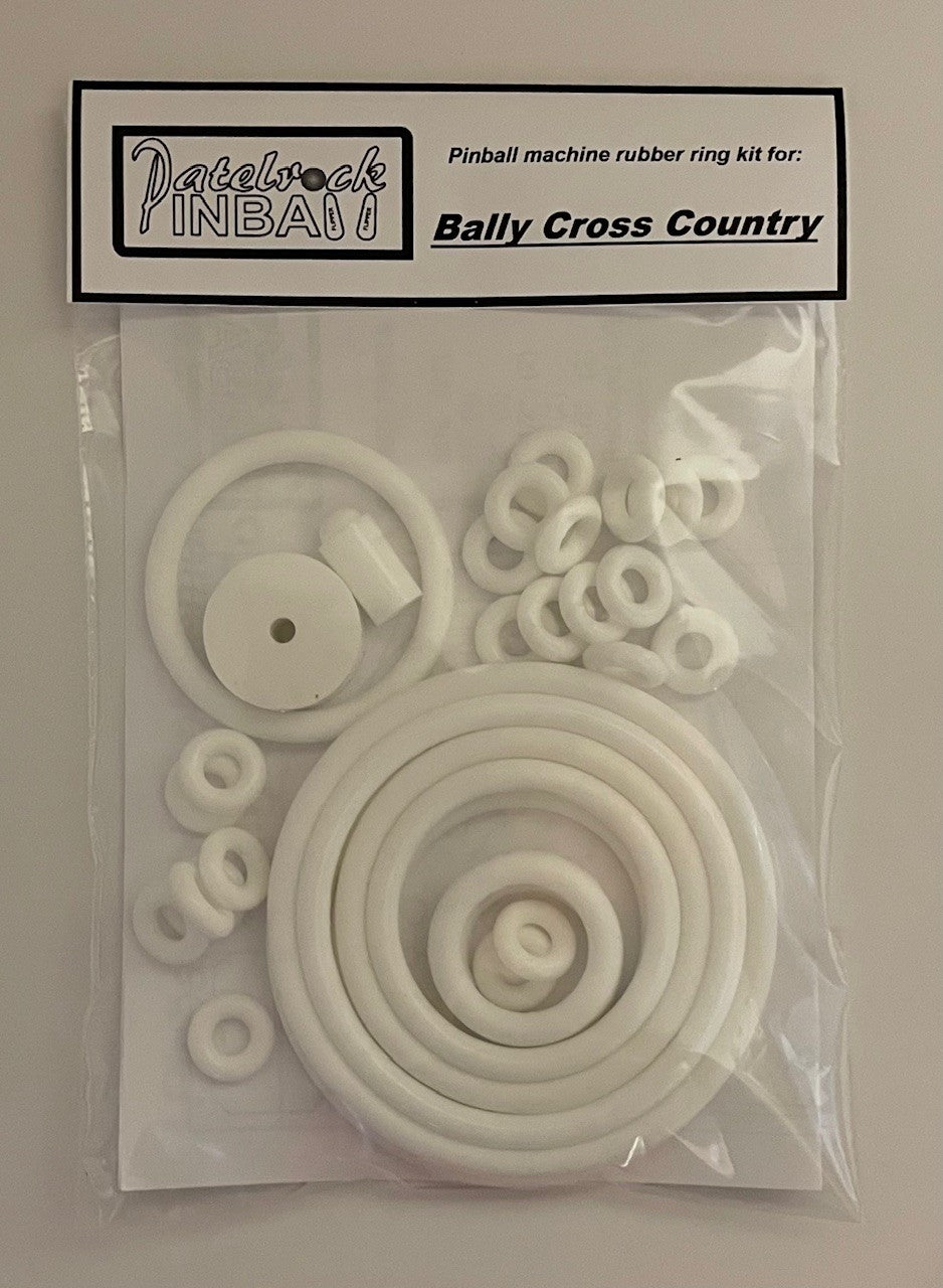 Bally Cross Country Pinball Machine Rubber Ring Kit