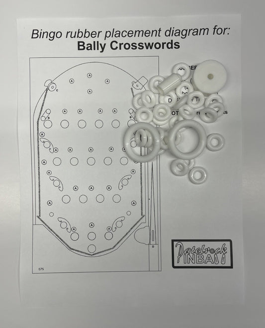 Bally Crosswords Bingo Machine Rubber Ring Kit