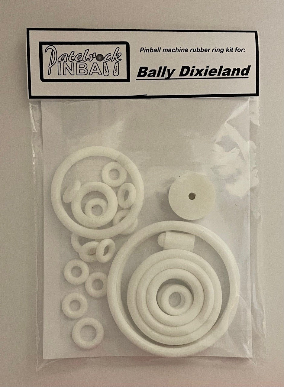 Bally Dixieland Pinball Machine Rubber Ring Kit