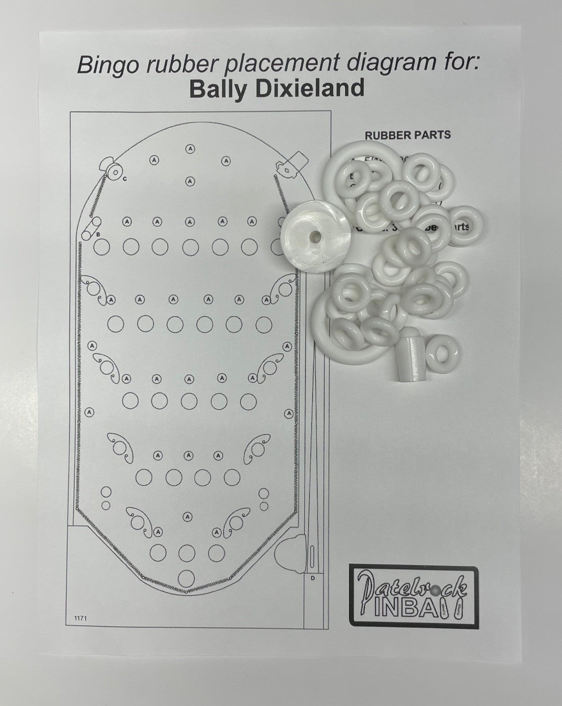 Bally Dixieland Bingo Machine Maintenance Kit