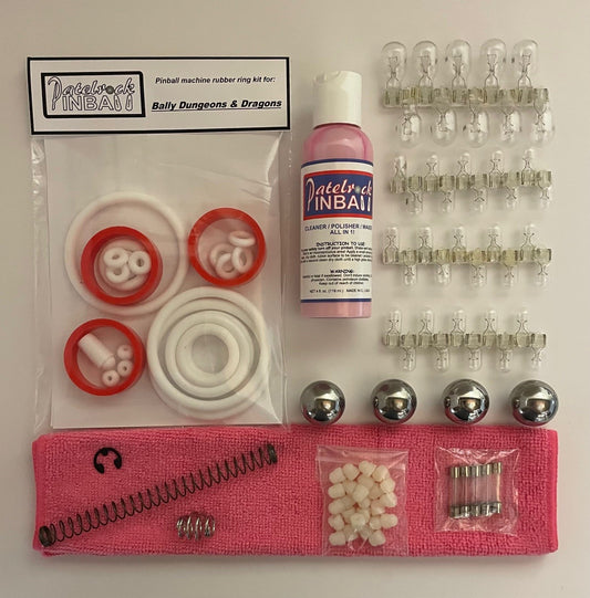 Bally Dungeons & Dragons Pinball Machine Maintenance Kit