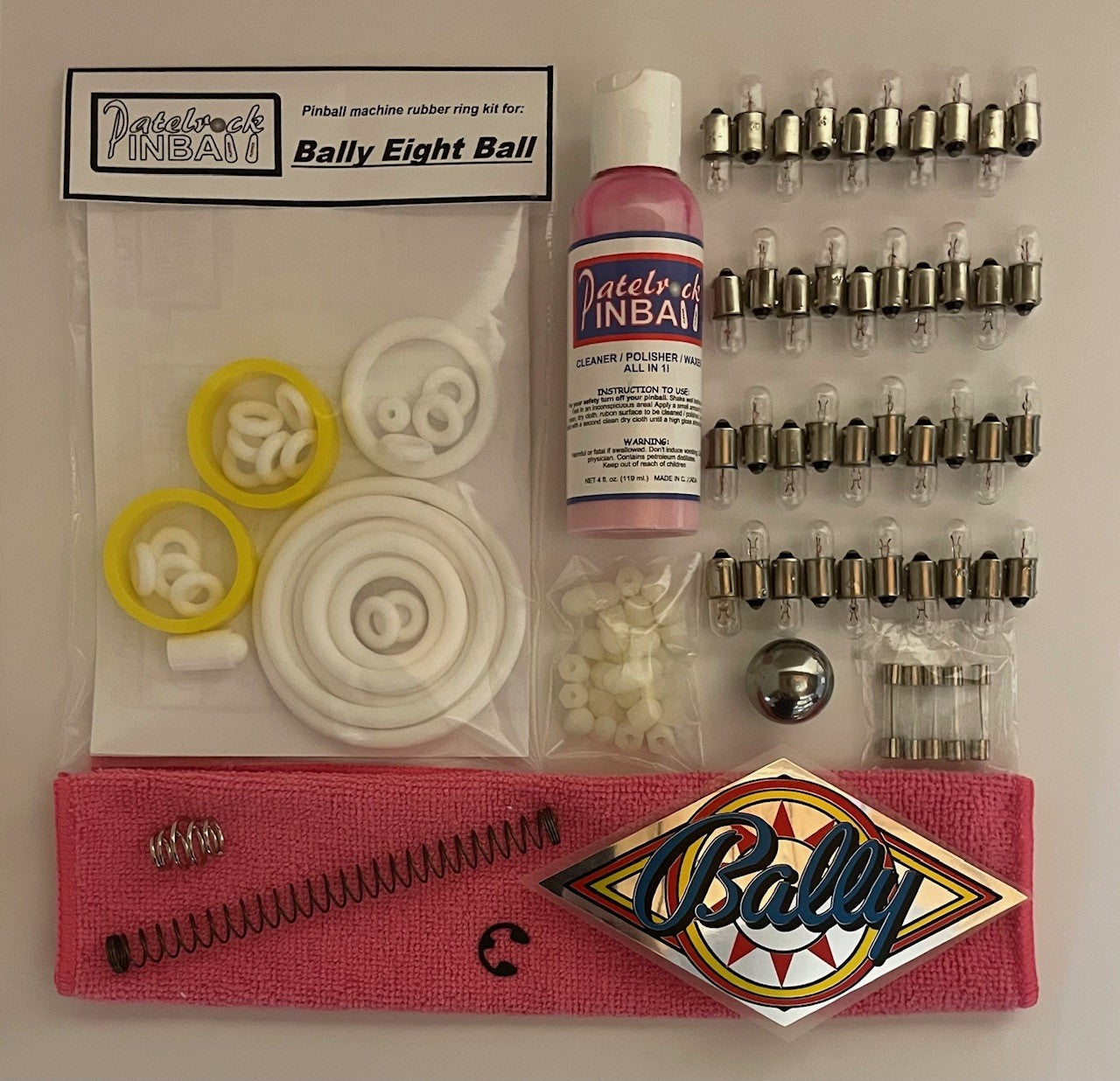 Bally Eight Ball Pinball Machine Maintenance Kit