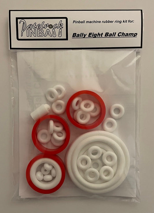 Bally Eight Ball Champ Pinball Machine Rubber Ring Kit