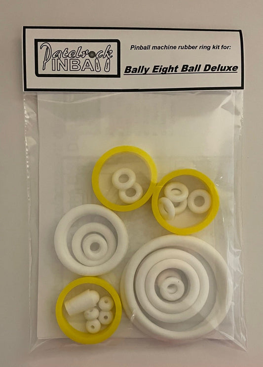 Bally Eight Ball Deluxe Pinball Machine Rubber Ring Kit
