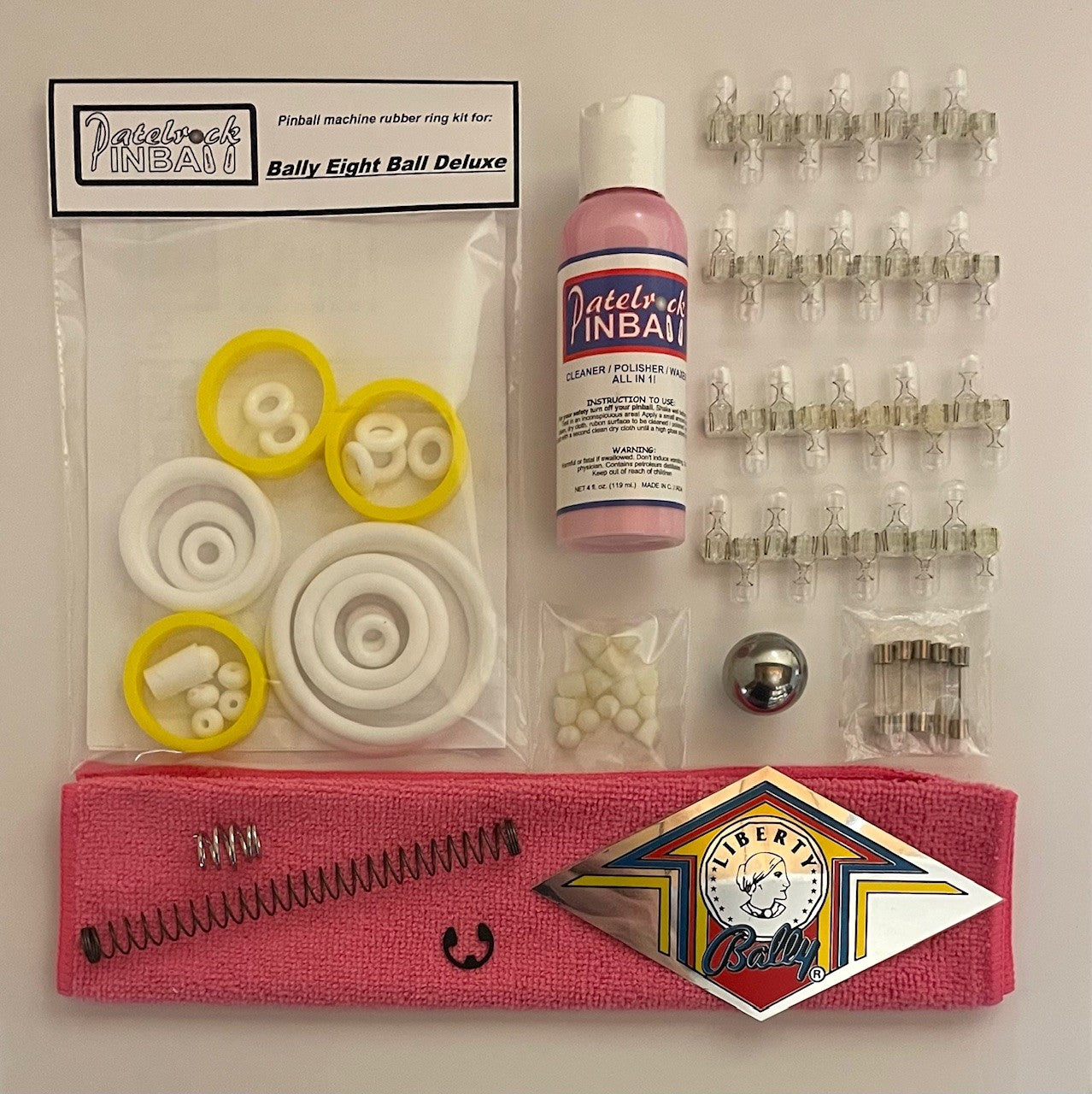 Bally Eight Ball Deluxe Pinball Machine Maintenance Kit