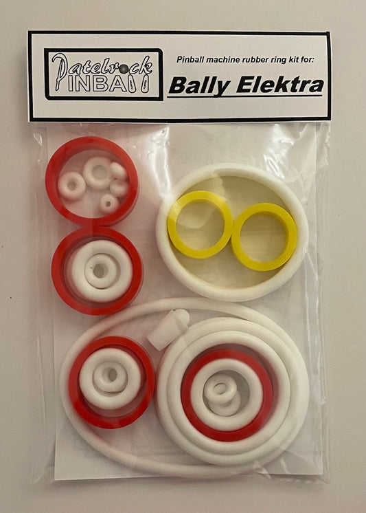 Bally Elektra Pinball Machine Rubber Ring Kit