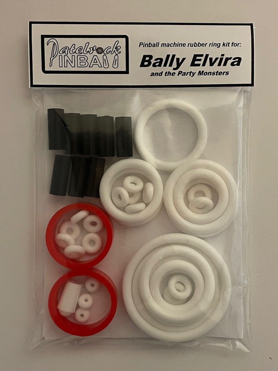 Bally Elvira and the Party Monsters Pinball Machine Rubber Ring Kit