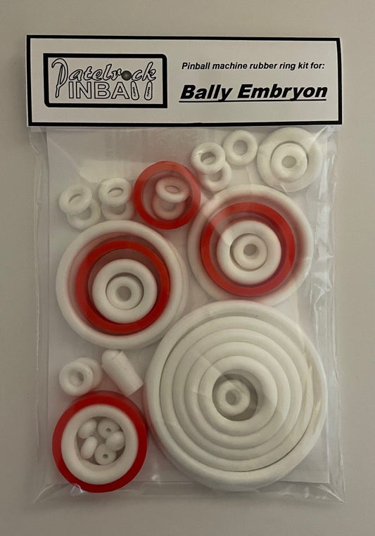 Bally Embryon Pinball Machine Rubber Ring Kit