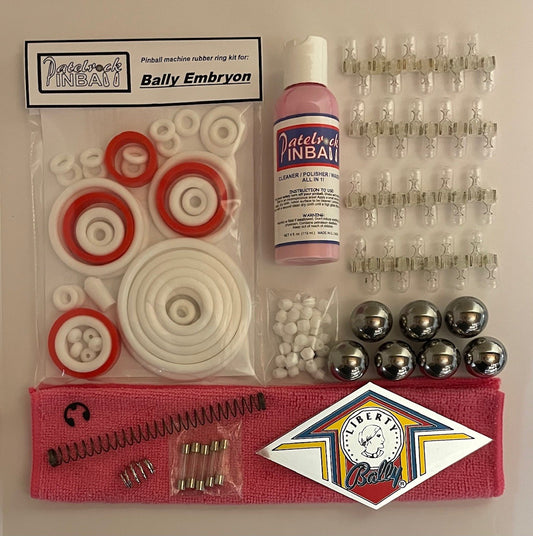 Bally Embryon Pinball Machine Maintenance Kit