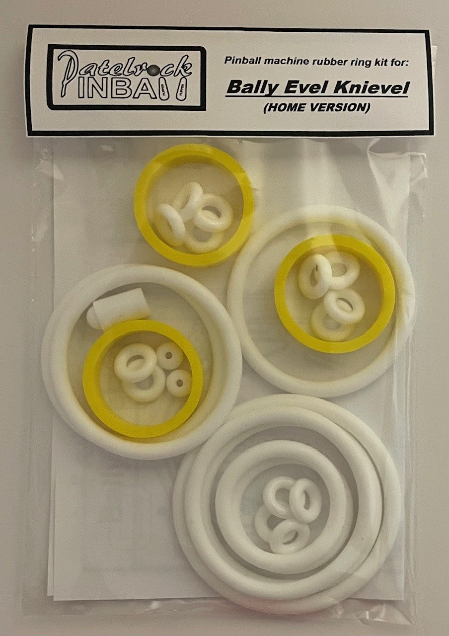 Bally Evel Knievel (Home) Pinball Machine Rubber Ring Kit
