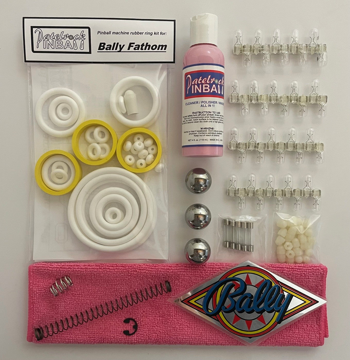 Bally Fathom Pinball Machine Maintenance Kit