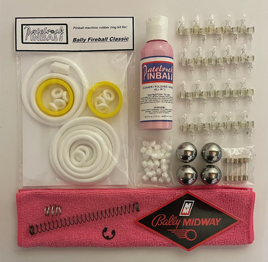 Bally Fireball Classic Pinball Machine Maintenance Kit