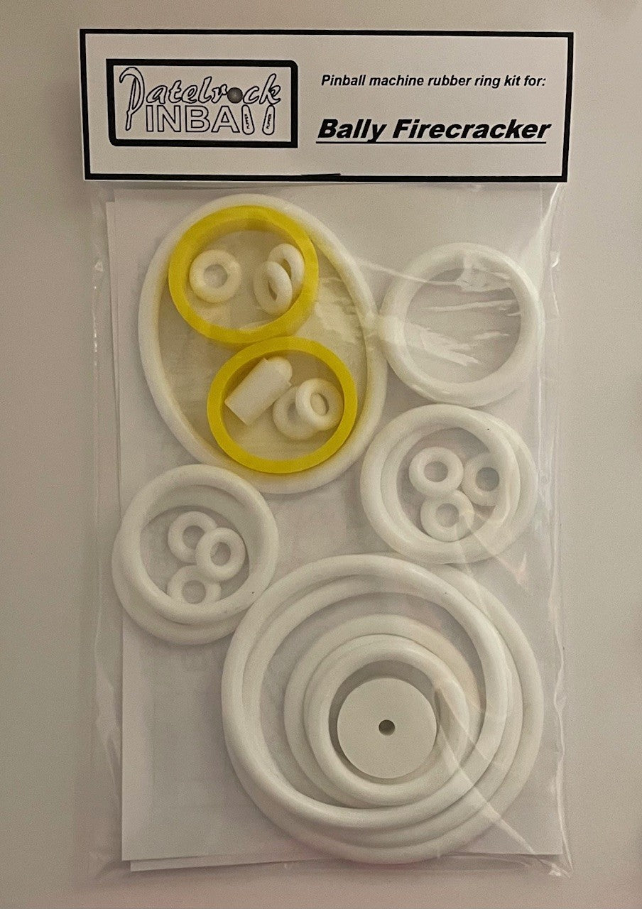 Bally Firecracker Pinball Machine Rubber Ring Kit