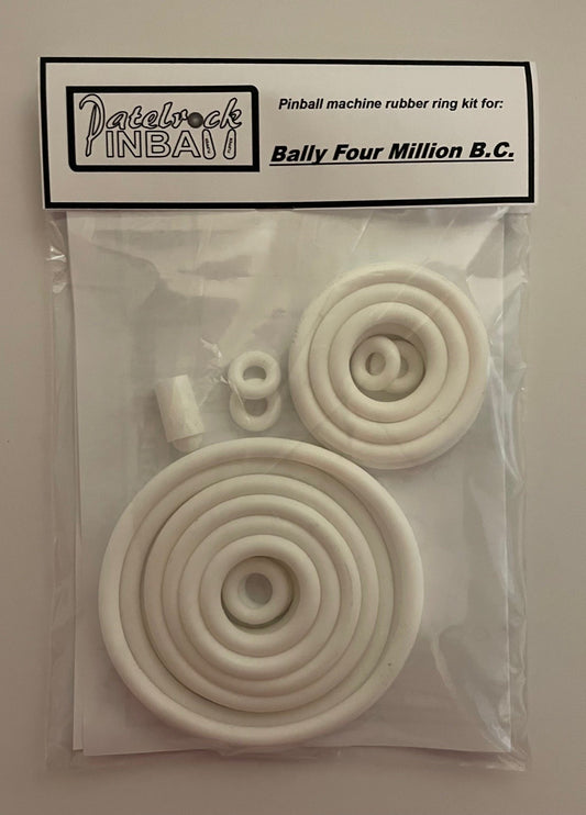 Bally Four Million B.C. Pinball Machine Rubber Ring Kit