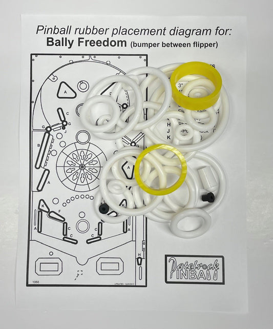 Bally Freedom (4 POP BUMPER) Pinball Machine Maintenance Kit