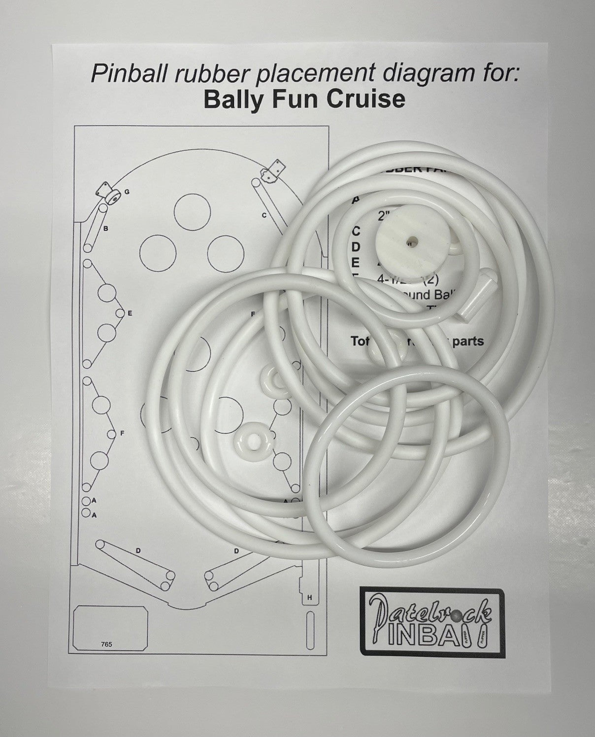 Bally Fun Cruise Pinball Machine Maintenance Kit