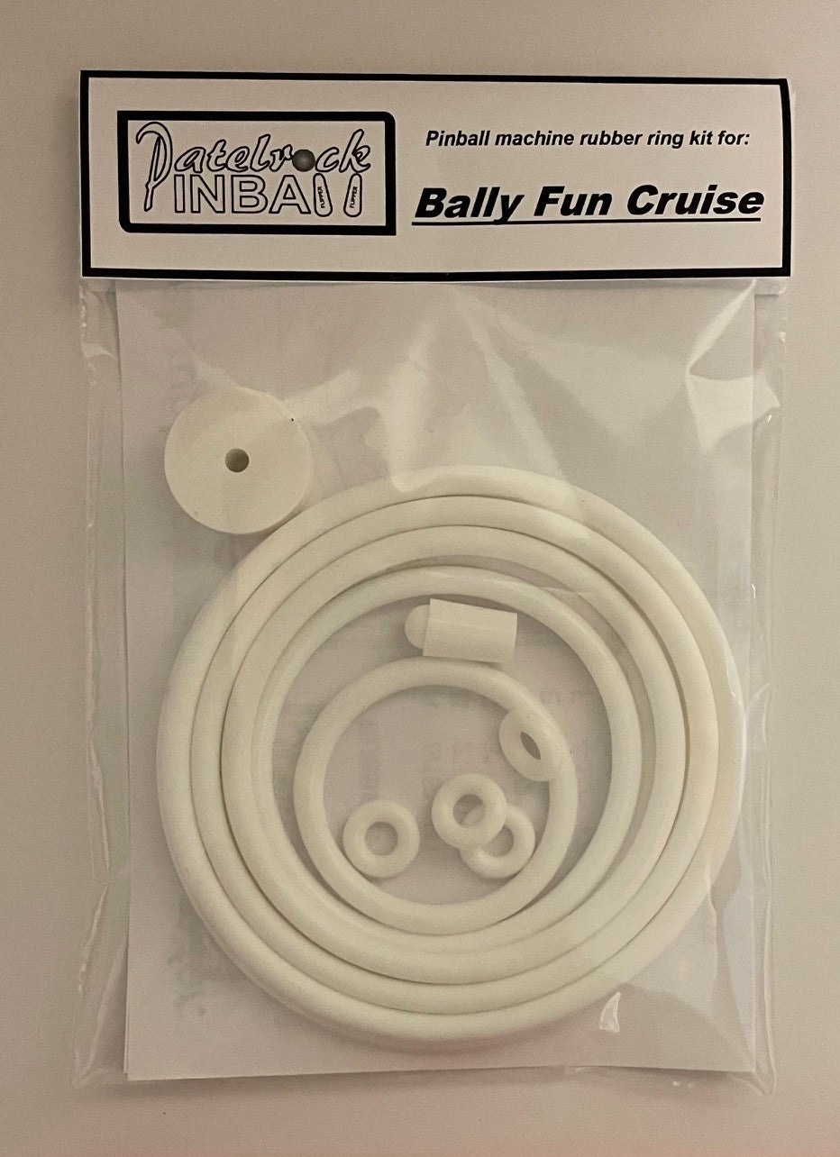 Bally Fun Cruise Pinball Machine Rubber Ring Kit