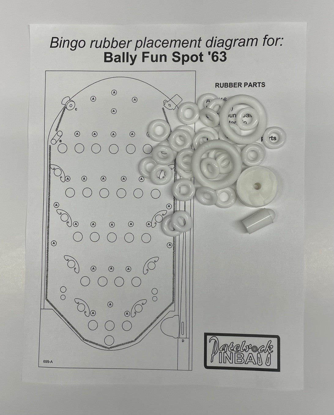 Bally Fun Spot '63 Bingo Machine Maintenance Kit