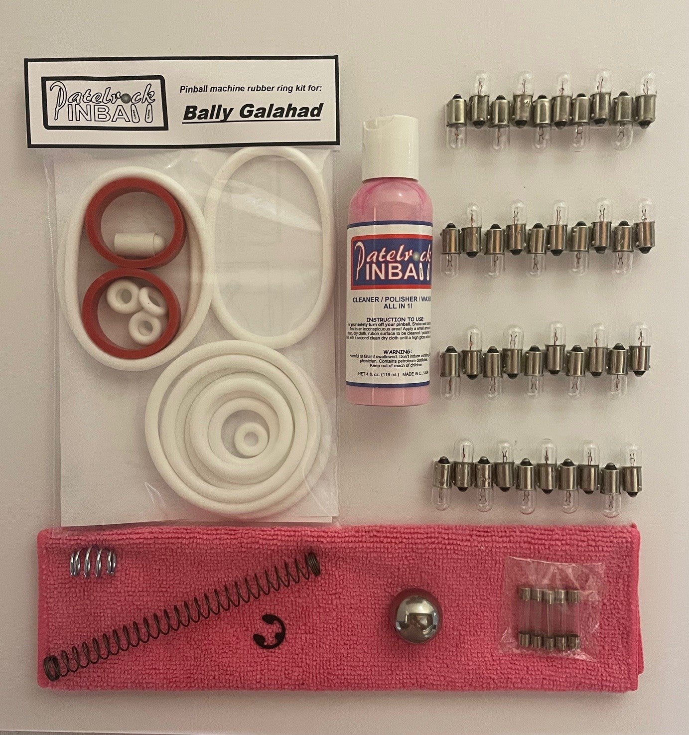 Bally Galahad Pinball Machine Maintenance Kit