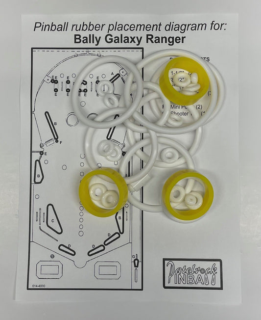 Bally Galaxy Ranger Pinball Machine Maintenance Kit