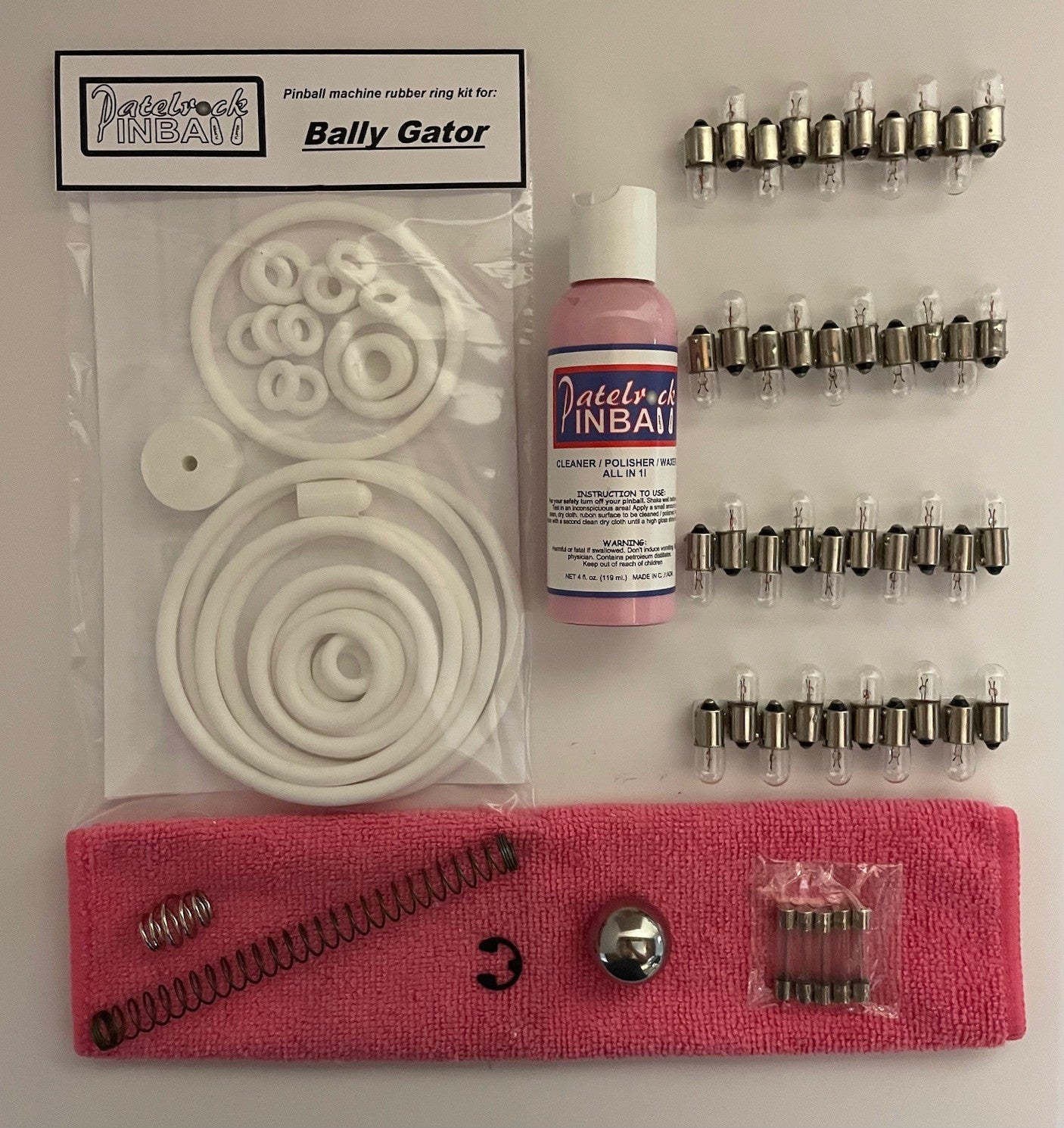Bally Gator Pinball Machine Maintenance Kit