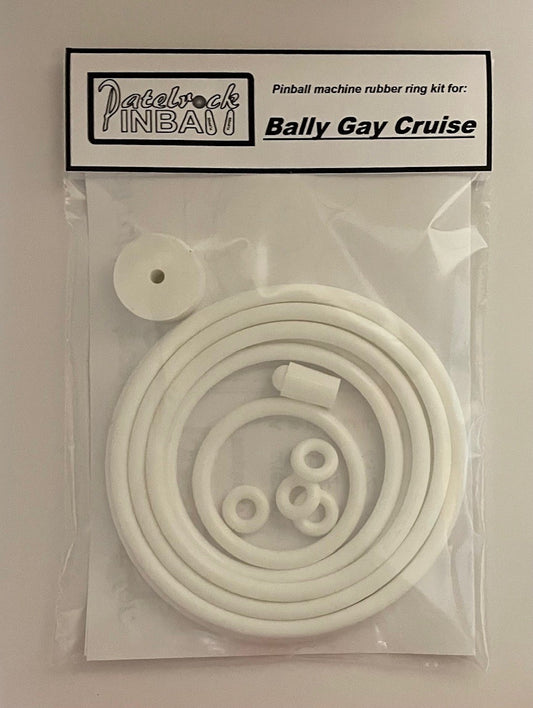 Bally Gay Cruise Pinball Machine Rubber Ring Kit