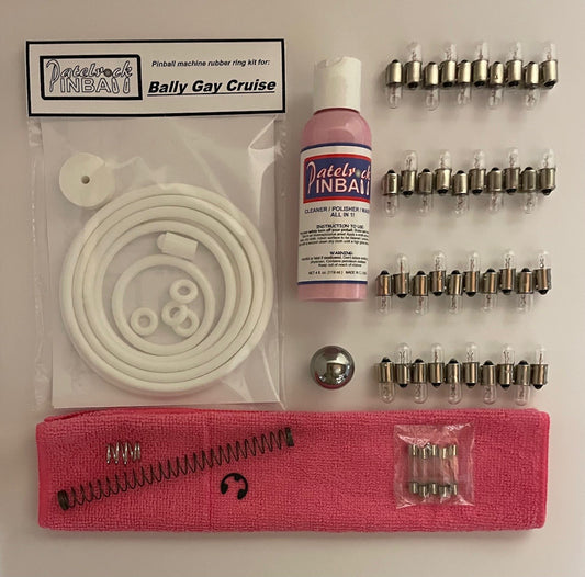 Bally Gay Cruise Pinball Machine Maintenance Kit