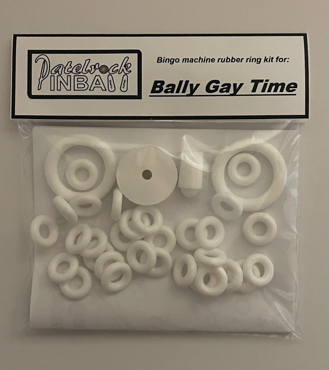 Bally Gay Time Bingo Machine Rubber Ring Kit