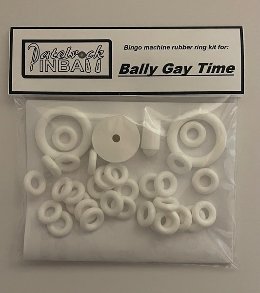Bally Gay Time Bingo Machine Rubber Ring Kit