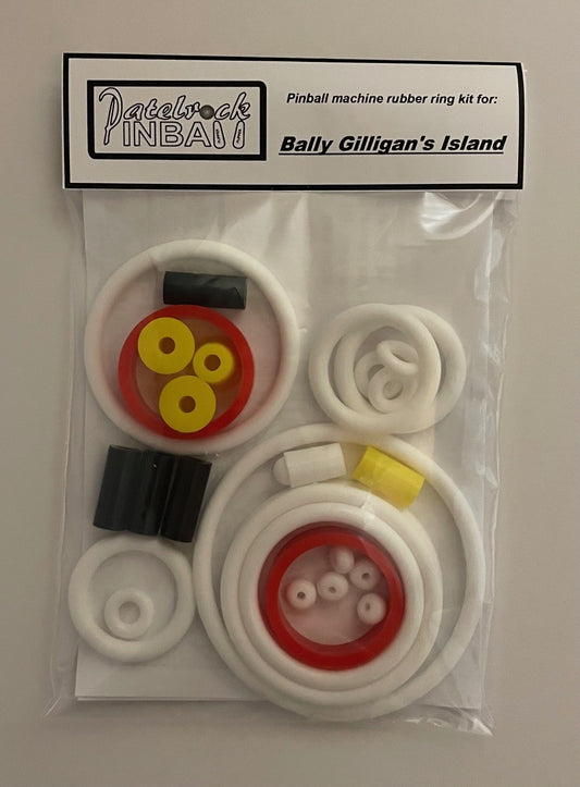Bally Gilligan's Island Pinball Machine Rubber Ring Kit