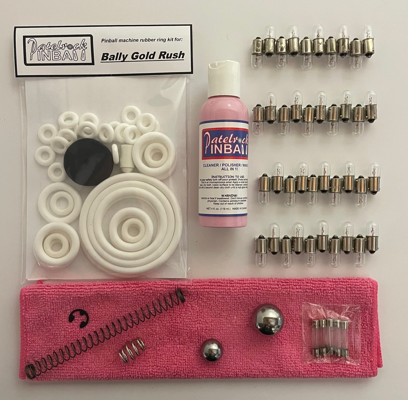 Bally Gold Rush Pinball Machine Maintenance Kit