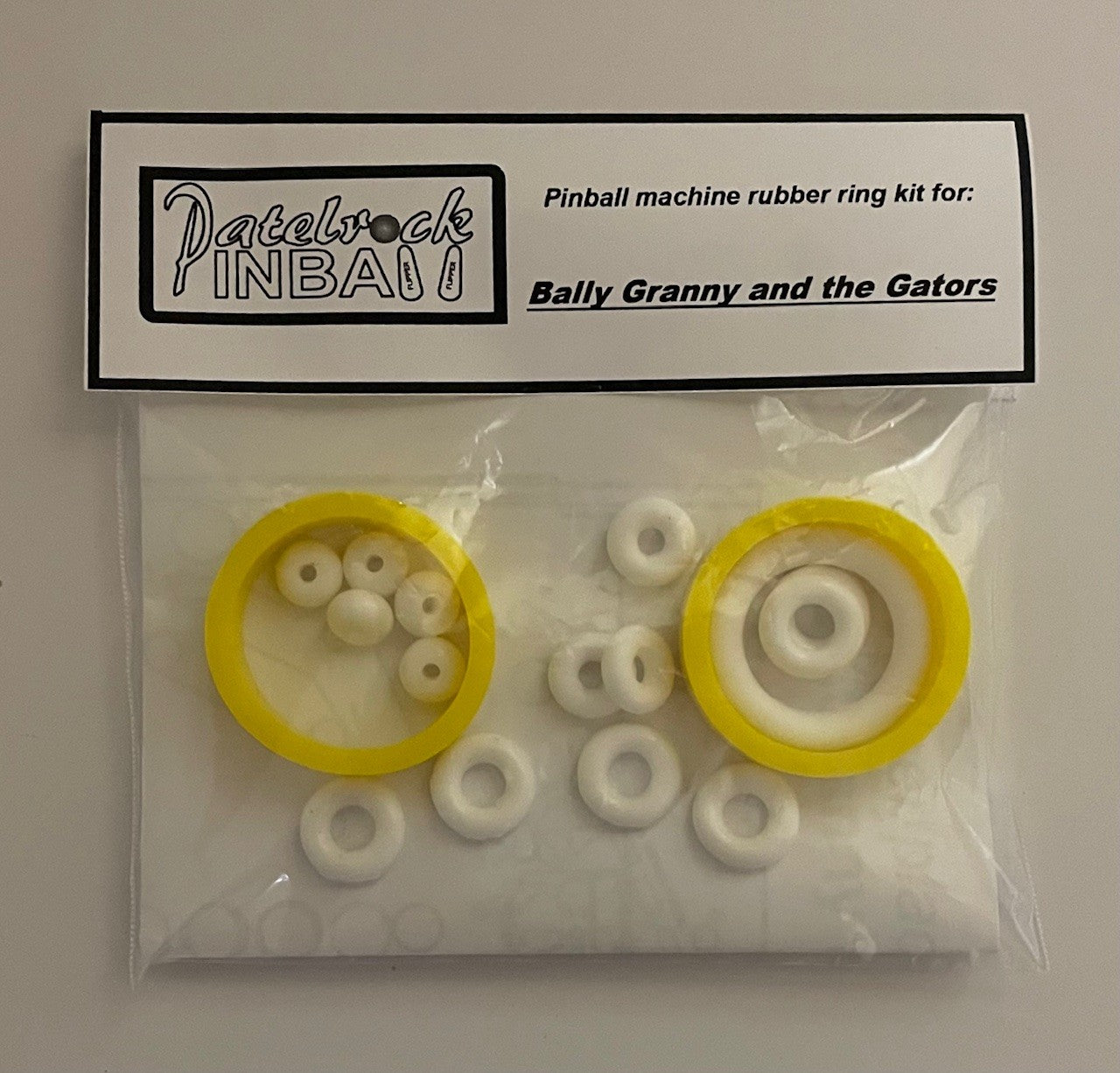 Bally Granny and the Gators Pinball Machine Rubber Ring Kit